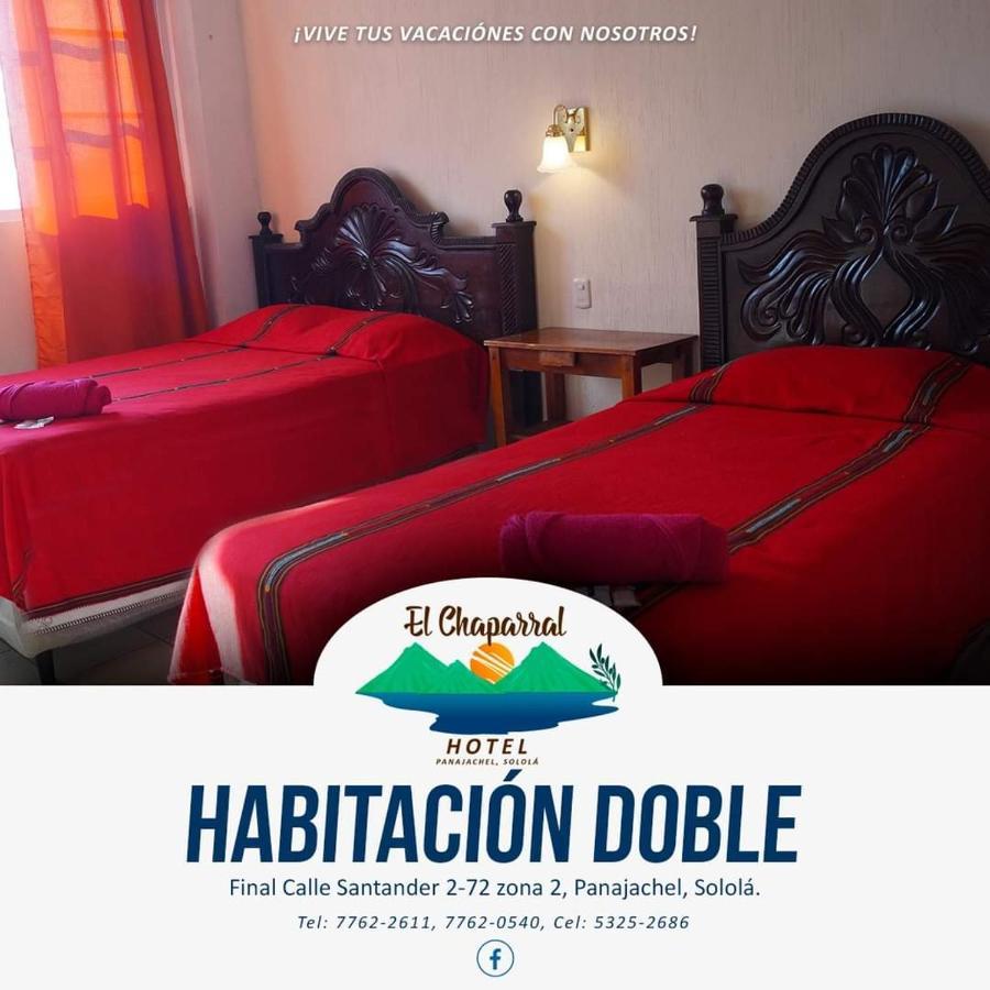Hotel Chaparral Panajachel Bagian luar foto